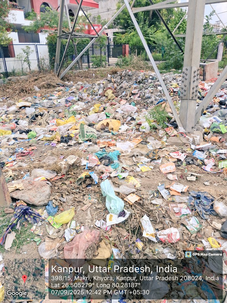 msandhaya28's tweet photo. @nagarnigamknp @CMOfficeUP @ChiefSecyUP @MoHUA_India @SBM_UP @SwachhBharatGov @mayorkanpur @DMKanpur @CMOfficeUP @ChiefSecyUP @Satishmahanaup @MoHUA_India @aksharmaBharat @mayorkanpur @CommissionerKnp
There is severe water clogging and solid waste accumulation in our area.
Requesting immediate action from @nagarnigamKnp to resolve this issue. 🙏
Please do the needful. https://t.co/APhv54uqUQ