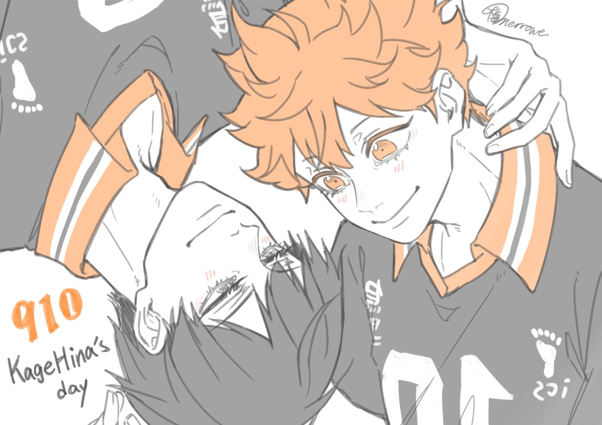 #排球少年 #ハイキュー #影日の日2025 #影日 #kagehina 
💙🧡
