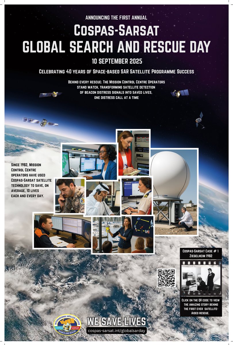 This #CospasSarsatDay, Sept. 10, we celebrate the first COSPAS-SARSAT rescue and our Pacific operations advancing search and rescue while building relationships, interoperability and capability for our homeland security, defense readiness, border control, and territorial