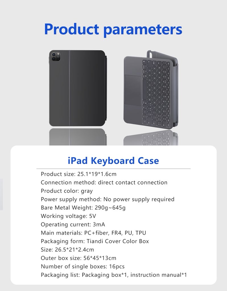ping_etmars's tweet image. 🚀 Supercharge your iPad with our Logitech Combo Touch alternative! Fits 26 models across 4 iPad types, with a detachable backlit keyboard, smooth trackpad, &amp;amp; sturdy stand. Apple-compatible, top performance, budget price! DM for deals! #WholesaleTech #BulkDeals