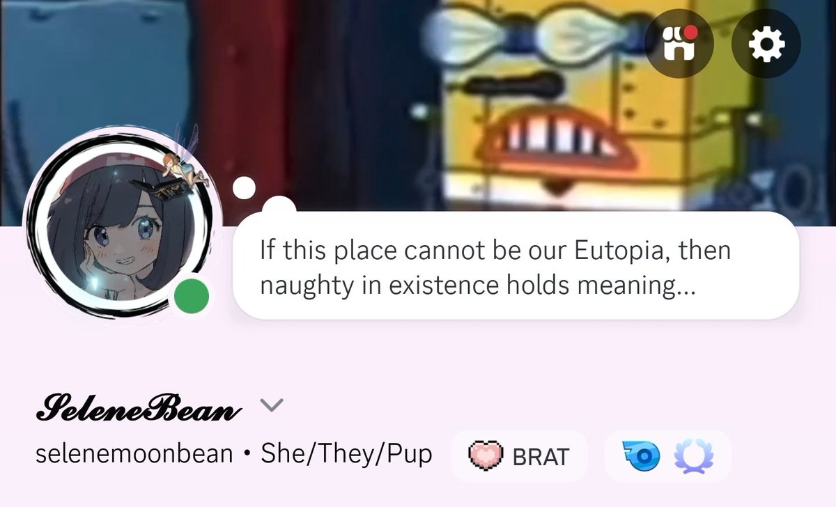 Always remember to not be shy I love talking to you guys! 🩵 Besides it just means more frens!

I'll just leave this here! Errr.... Ignore.... The spongebot...
