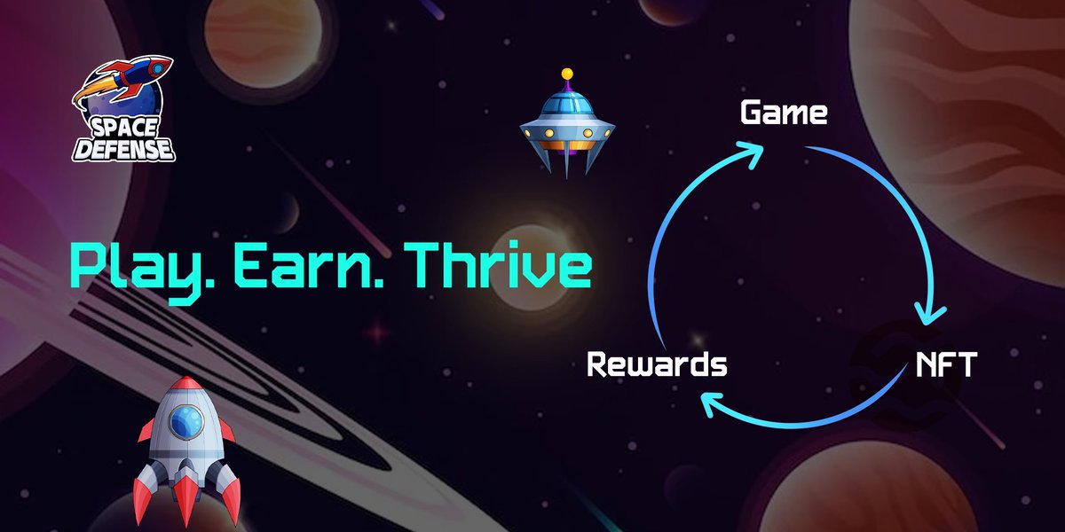 spacedefense_'s tweet photo. 💰 How do you earn in #SpaceDefense?

✅#NFT Assets

✅Staking Rewards

✅Play-to-Earn mechanics

An economy built for sustainability. 🚀 #GameFi https://t.co/BQdD1Jmei9