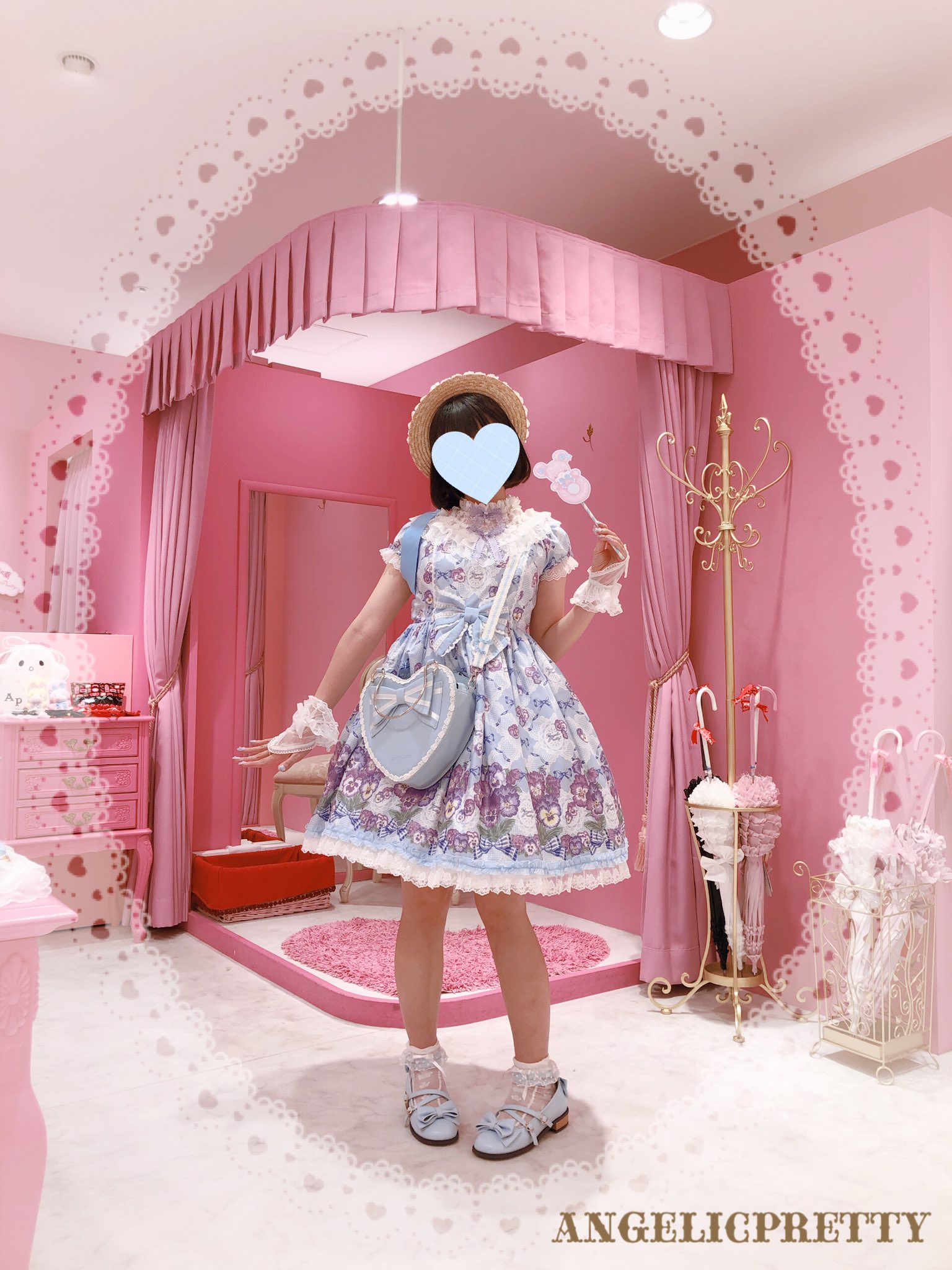 Angelic pretty Lacy Pansyワンピース ラベンダー AngelicPretty京都店 on X