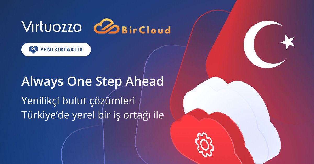 🇹🇷 Virtuozzo is proud to announce our new partnership with #BirCloud. Together, we’re bringing innovative cloud solutions closer to businesses in Turkey — combining Virtuozzo’s powerful virtualization and cloud platform with BirCloud’s deep local expertise and infrastructure.