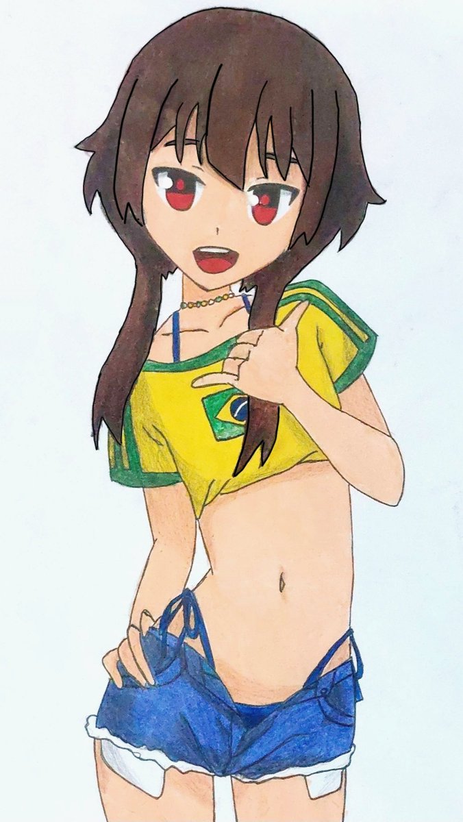 Brazilian Megumin 

#fanart #konosubarashiisekai