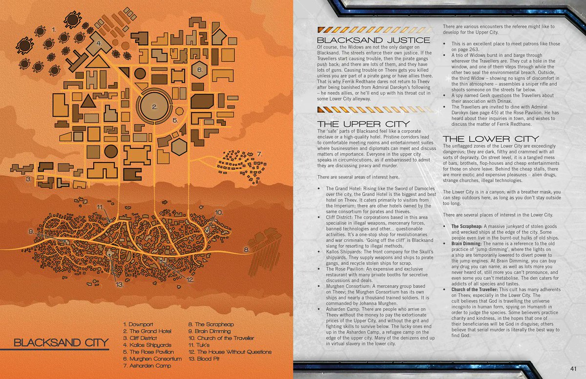 Possibly one of the greatest RPG epic campaigns of all time...

The Pirates of Drinax is a sandbox campaign that sets Travellers up as pirates but allows them to follow their own destiny against a backdrop of emerging empires.

mongoosepublishing.com/products/the-p…

#ttrpg #TravellerRPG