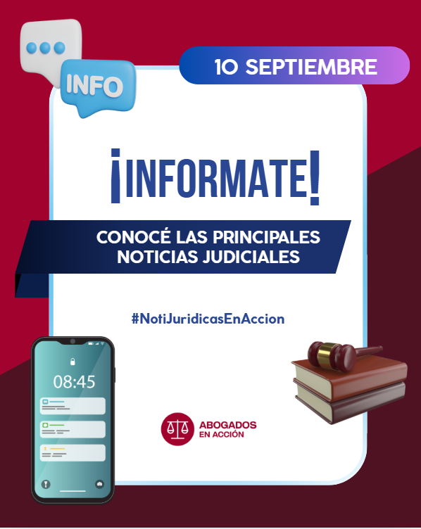 AbogadosEA's tweet photo. 🔴 #NotiJurídicasEnAcción 🔴 🗞10 de septiembre de 2025.

Infobae - Diego Spagnuolo evitó pedir la nulidad de la causa de las coimas en Andis y no descarta convertirse en arrepentido
📎 https://t.co/yaXVdyocqO

Infobae - La Justicia de Chubut inició una causa por crueldad animal contra un hombre acusado de envenenar tres perro
📎 https://t.co/0DxelheX9Y

Clarín - El juez que prohibió la difusión de más audios de Karina Milei renunció a una asociación y ya acumula 13 denuncias en la Magistratura
📎 https://t.co/5iILc4cler

Infobae - Fin de la disputa en la Justicia por el caso de la coima del presidente de San Lorenzo: fue llamado a indagatoria
📎 https://t.co/KLilpA6twA

Leé más en: https://t.co/Ujron7qeEz