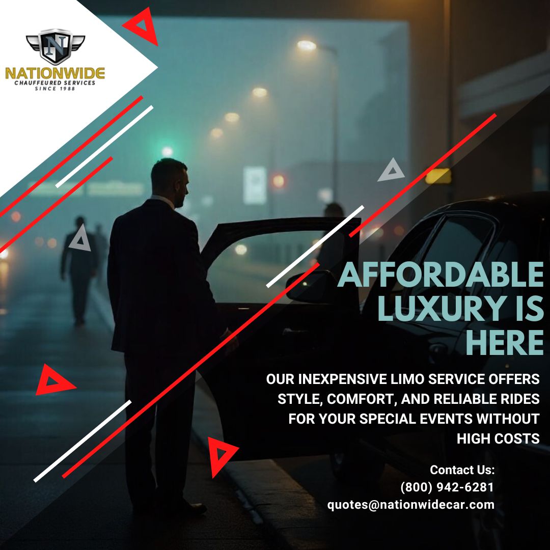nationwidecar20's tweet image. 💎 Luxury Made Affordable! 💎
With Inexpensive Limo Service
📞 Call/Text Nationwide Chauffeured Services at (800) 942-6281 or 📧quotes@nationwidecar.com today!
Visit: bit.ly/4g9g3qb
#InexpensiveLimoService #AffordableLimo #CheapLimoService #NationwideChauffeuredServices