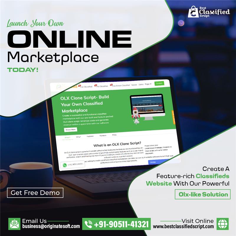 buyclassified's tweet image. 🚀 Ready to launch your own #OnlineMarketplace like #OLX?
With our #BestClassifiedScript, you can build a feature-rich classified website in no time!
What You Get:
✅ OLX-like Solution
✅ Powerful Classified Features
✅ Fully Customizable
✅ Quick Setup
✅ Free Demo Available
