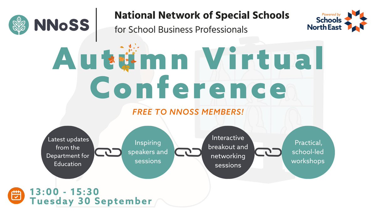 We're looking forward to seeing our #NNoSSMembers again, starting with our Autumn Virtual Conference on 30 September. 

(⭐Please note the time change from the morning to the afternoon! ⭐)

Full agenda will be released soon! Book your spot here: lnkd.in/e4D4Ncag