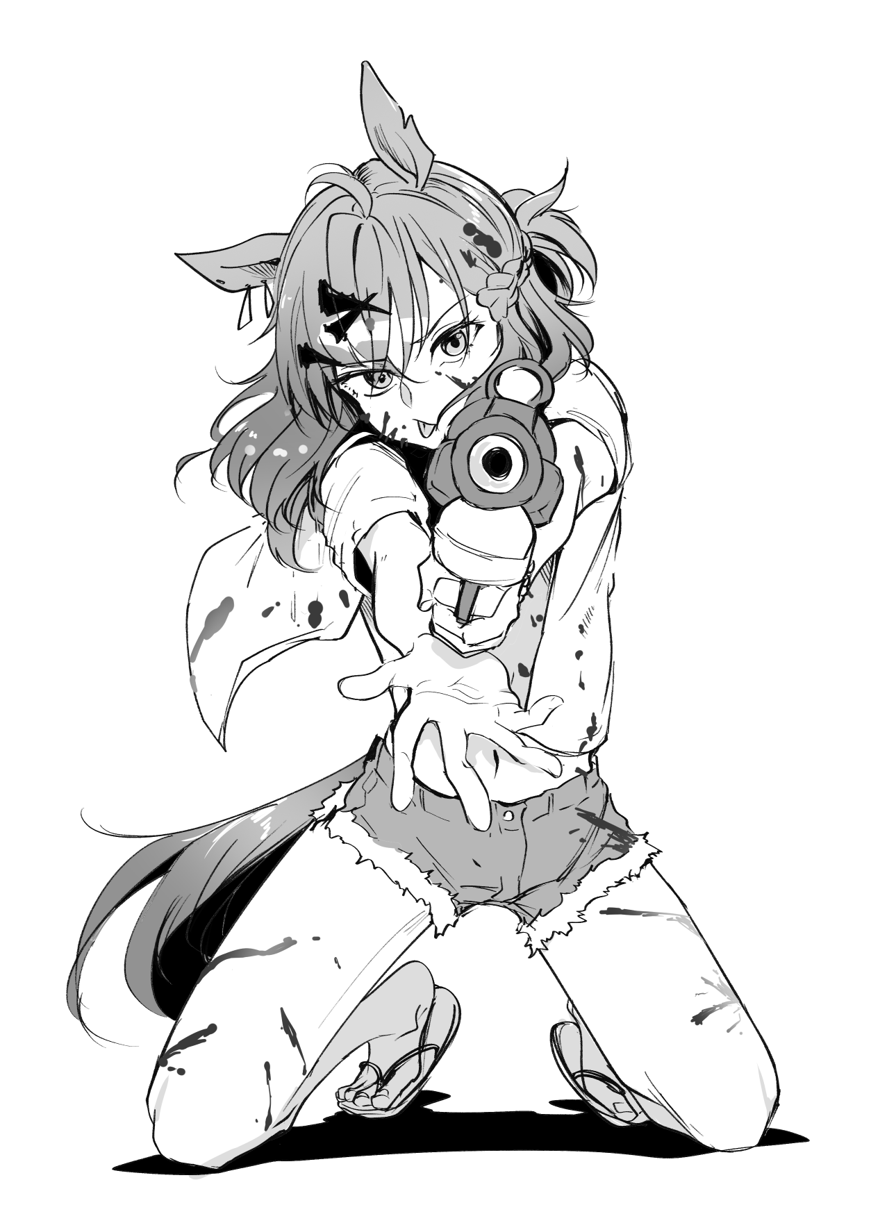RINさま専用✧︎*。 手描きイラスト 境界のrinne #四魔れんげ #架印 #kyokainorinne #るーみっく