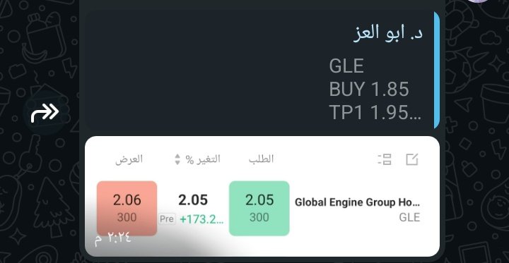 $GLE
🚀🚀💣💣🔥🔥
chat.whatsapp.com/HEcpLM3cyFC7Hp…
(انضم لجروب ابوو العزز....... هتكون ديما في عزز😉👌💯) 
$GOOG $CPNG $MU $APP $APH 
 $GLW $BSX $C  $CRDO $IONS  
$QMMM $EPSM $CWD $DSY $NAKA $PLTR $AAPL $GOOG $NVDA $SOS $PTNM $FORD
$SUIG $DUO $HOUR $PAPL $SMCI $TSLA $ETHZ $MS