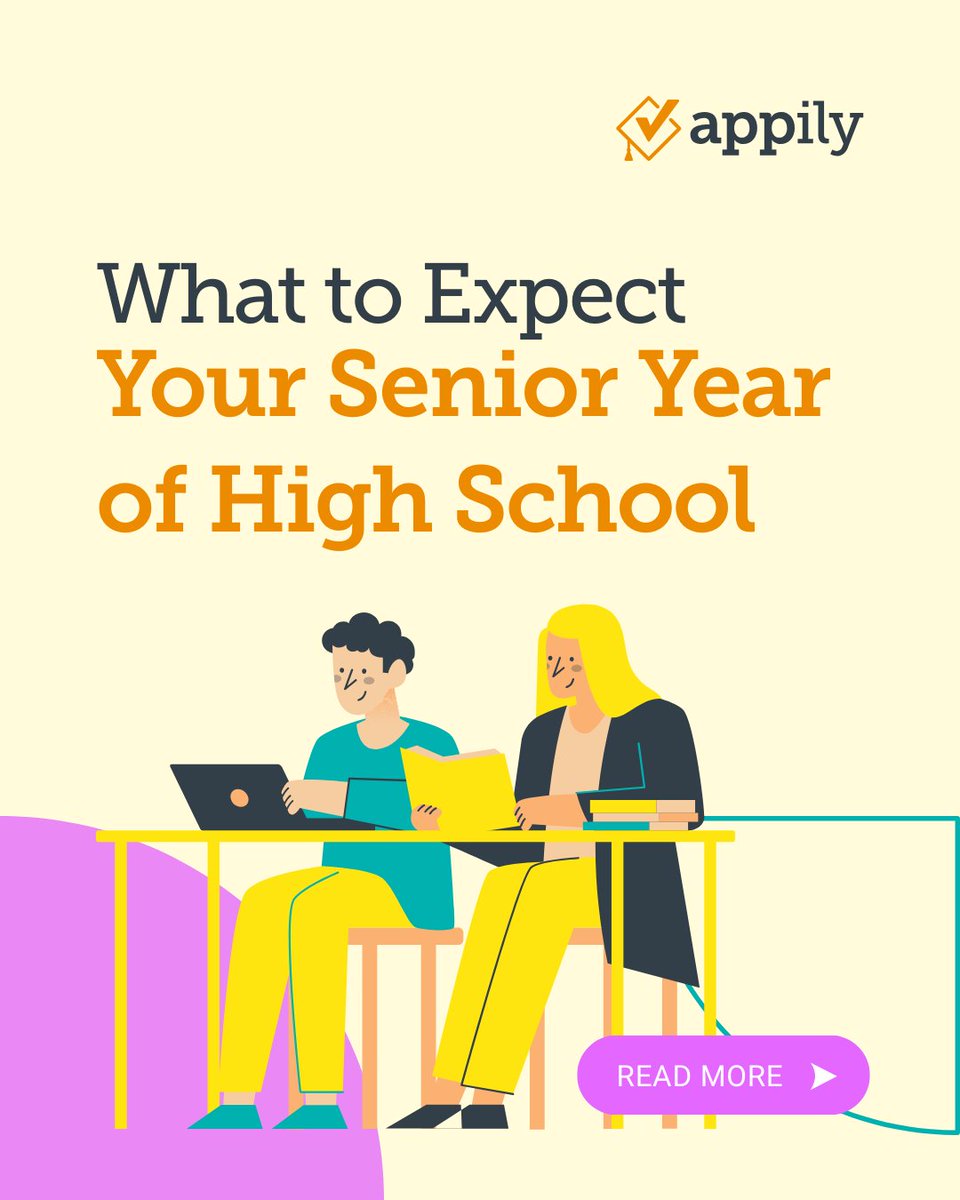AppilyCom's tweet image. Here&apos;s is what you should expect during your last year of high school! 
#HighSchoolSeniors #SeniorYear #StudentTips #Classof2026