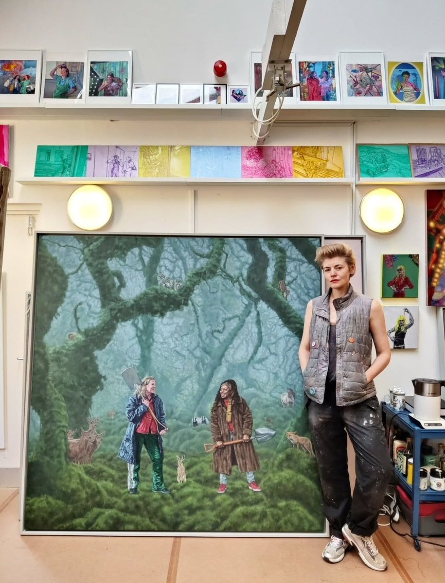 RoxanaHalls's tweet image. Open Studios

As part of Open House Festival, Tannery Arts are holding an Open Studio event at our Winchester House building in Oval and I&apos;m participating.

This Saturday 13th September 
12 - 6pm
@tanneryarts
Winchester House, Cranmer Road, London, SW9 6EJ.