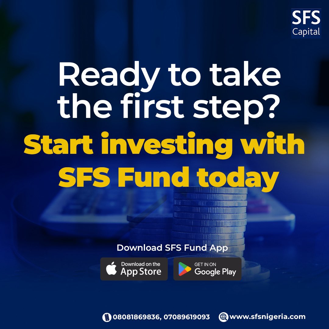 SFS_Nigeria's tweet photo. A mutual fund is one of the easiest ways to start investing. Your money is pooled with others, managed by professionals, and designed to give you steady growth.

Send us a Dm to get started.

#MutualFunds #InvestSmart #FinancialGrowth #GrowWithSFS https://t.co/sK76fJriKz