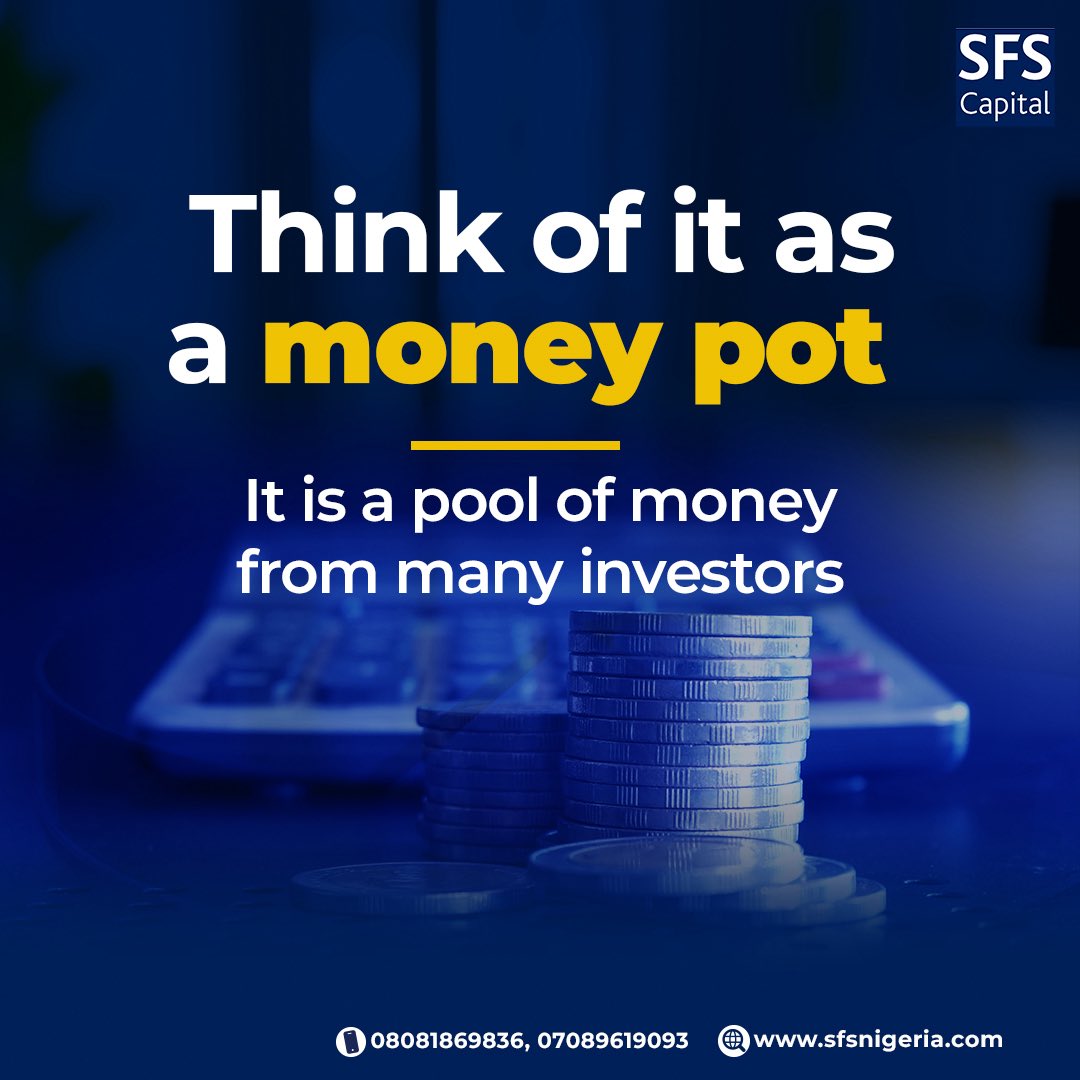 SFS_Nigeria's tweet photo. A mutual fund is one of the easiest ways to start investing. Your money is pooled with others, managed by professionals, and designed to give you steady growth.

Send us a Dm to get started.

#MutualFunds #InvestSmart #FinancialGrowth #GrowWithSFS https://t.co/sK76fJriKz