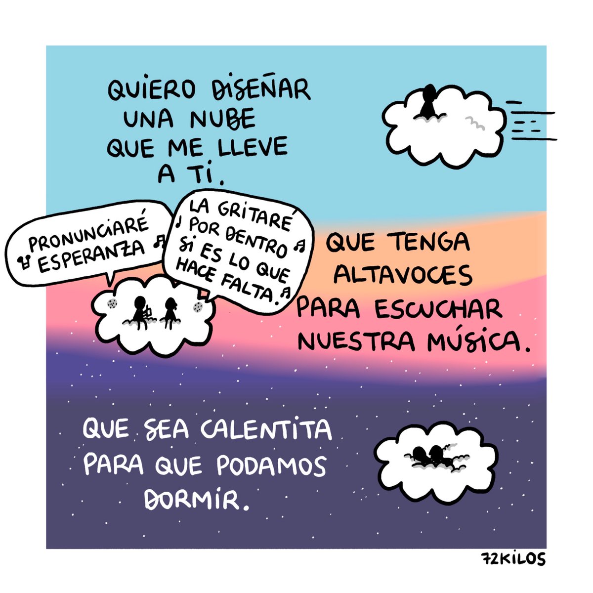 Diseño una nube.
