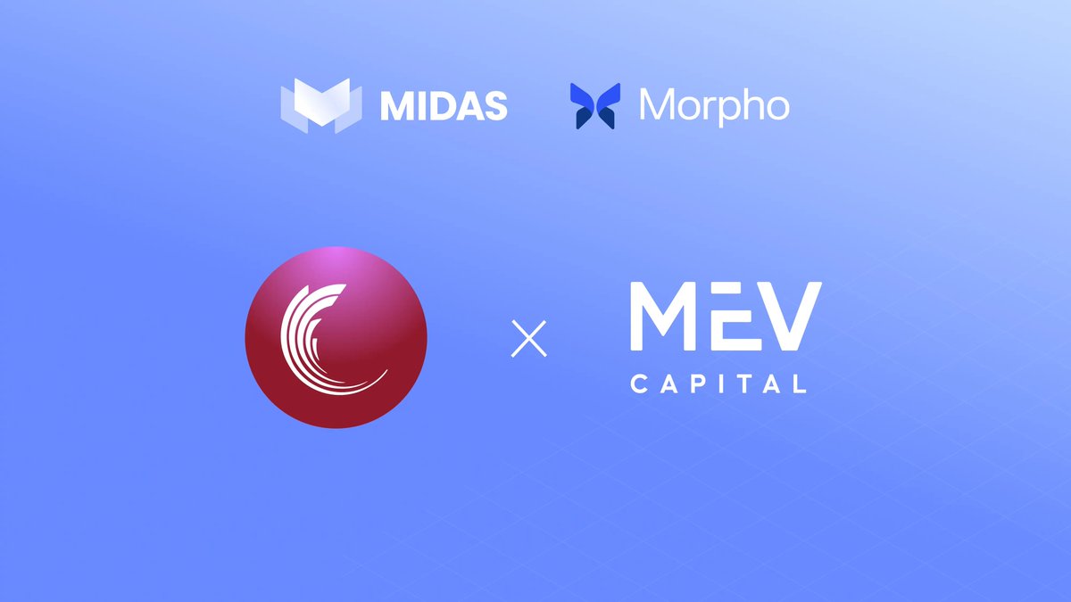 Liquidity in the mF-ONE/USDC market on <a href="/MorphoLabs/">Morpho 🦋</a> continues to grow.

<a href="/MEVCapital/">MEV Capital</a> has integrated the mF-ONE token as collateral to its USDC Metamorpho vault, helping deepen market liquidity for mF-ONE lending-borrowing activities.
