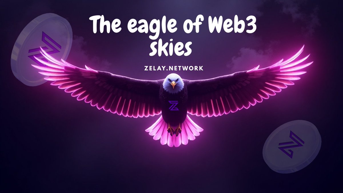 zelaynetwork's tweet photo. ๐ฆ
The eagle of Web3 skies.
๐ https://t.co/znFEZy3An5 is soaring high โ bringing speed, strength, and freedom to data transmission.
๐ Secure. Fast. Decentralized.
#Zelay #Web3 #DePIN #Blockchain https://t.co/pZsfilyFln