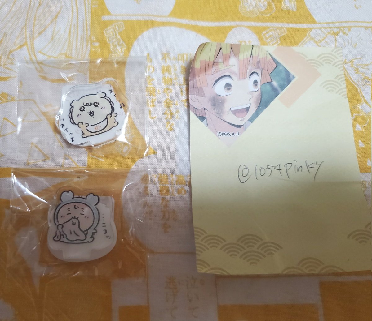 【交換】ちいかわベビー アクスタ アクリルスタンド ちいかわくじ

譲:シーサー、古本屋(かにちゃん)

求:うさぎ
もしくは定価+送料で譲渡も可能です

郵送交換、都内お手渡しどちらでも可能です。
FF数、お取引経験が少ない方はお手渡しのみでお願いいたします。