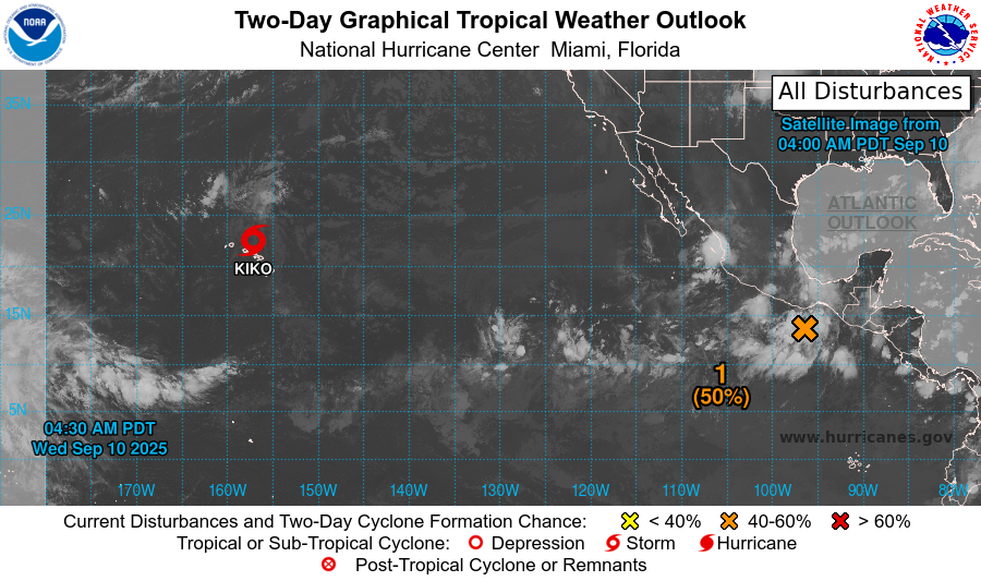 Muvyuiharuka's tweet image. Tropical Storm #11E #Kiko

NHC. 2025.09.10. UTC 06:00Z 35kts 🐱 1008hpa