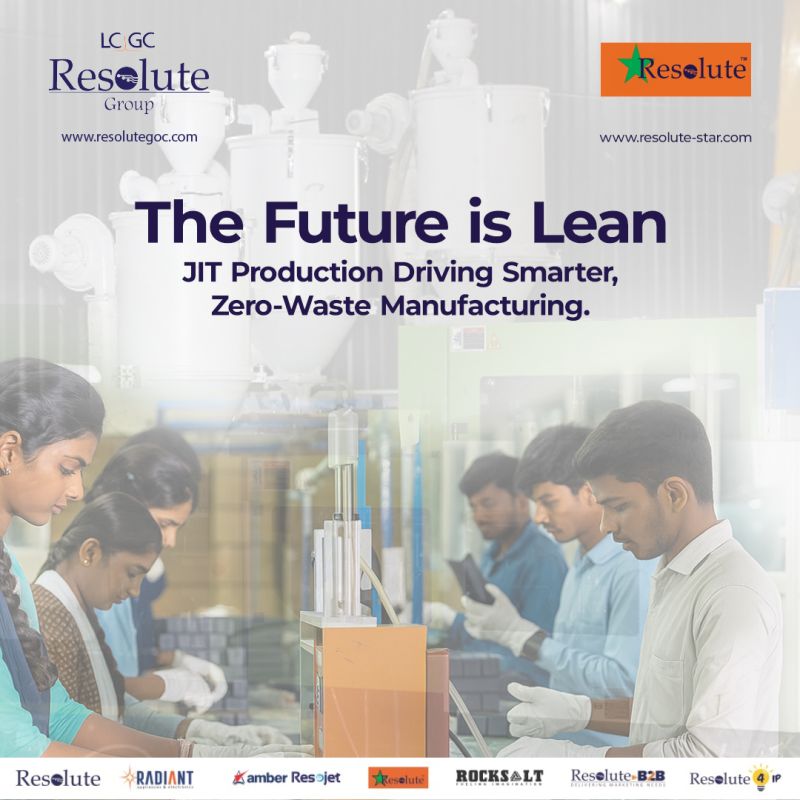 Manufacturing is evolving with JIT production driving lean, smart, and zero-waste operations.
At Resolute Star, we embrace innovations for faster, smarter, and sustainable manufacturing.

#LeanProduction #JITManufacturing #SmartManufacturing #ResoluteStar #LCGCResoluteGroup