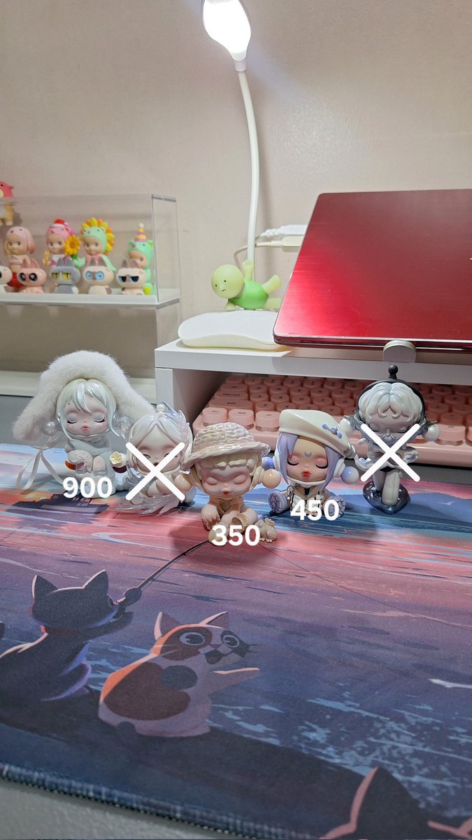 moonbbubu's tweet photo. wts lfb ph only

skullpanda - complete inclu
let it snow - 900
mediator (minor flaw) - 450
recall the past - 350
mirage carousel lantern - 600
the pricket - 450
the frame - 450

Finding mokoko: hacipupu move braverly - P350

mod: J&amp;T / maxim
mop: gcash
loc: davao city https://t.co/GB2TeeIE0H