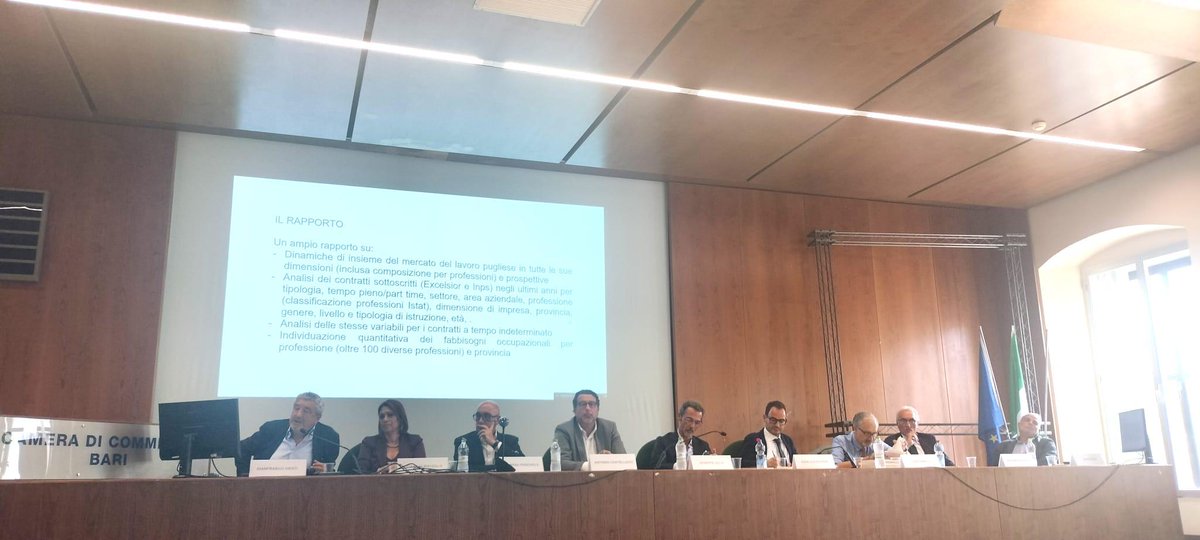 CislPuglia's tweet photo. Rapporto #Arpal #Puglia mercato lavoro, @CastellucciAnto: importante per intercettare fabbisogni per provincia.Serve patto responsabilità #istituzioni #imprese #sindacati.Non solo analisi ma proposte!Serve tavolo regionale strutturato per lo sviluppo.Non lasciamo indietro nessuno https://t.co/Y4mNfhhZbZ