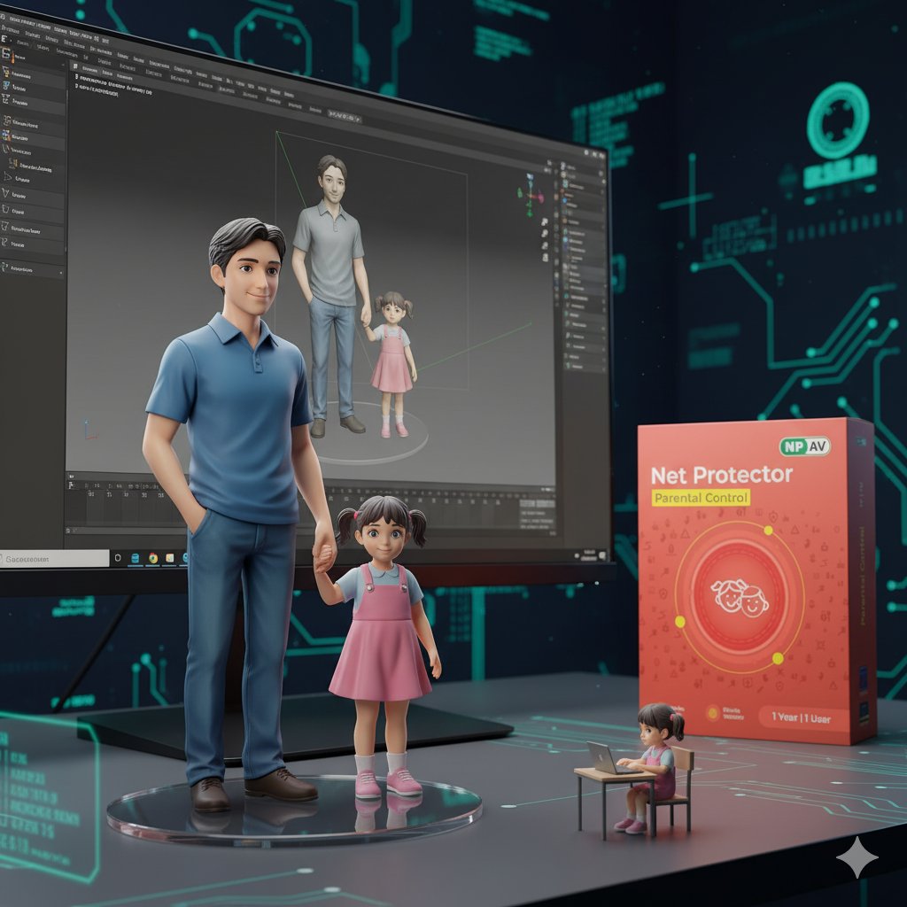 netprotector's tweet image. We did it 👉 the Gemini trend 🔥
Real & Digital world ✅ Both protected with Net Protector.
Now it’s your move 😉
✨ Your turn to join in!
(AI, Gemini, Nano Banana, Trend, Marketing)