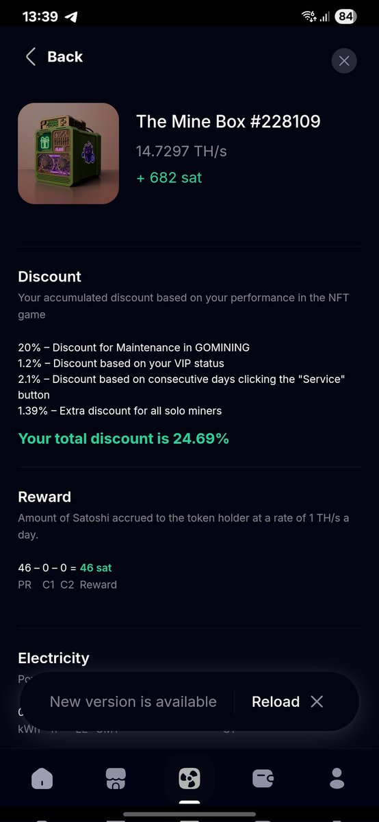 nschapendonk's tweet image. This is my favorite miner! He is steady and looks best of my farm @gomining #GoMining10M