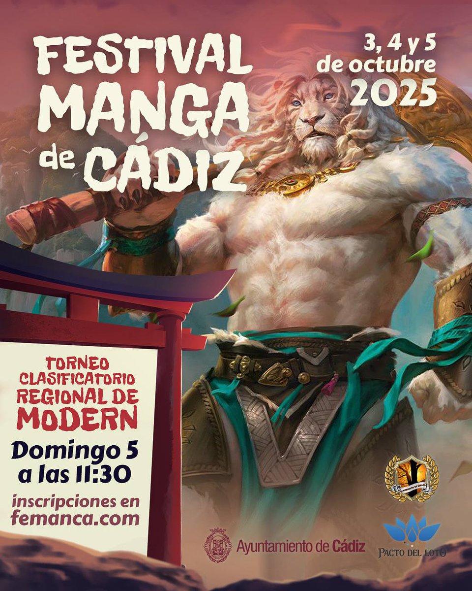 🔵NOTICION🔵
Este año estaremos de nuevo en FEMANCA y como cada año os traemos el Torneo Clasificatorio Regional de Modern
🔵Todos los premios y bases lo tenéis en el formulario adjunto🔵
Totalmente obligatorio leedse las bases del torneo! forms.gle/ByxMtfuR1EHni4… 
¡Os esperamos!