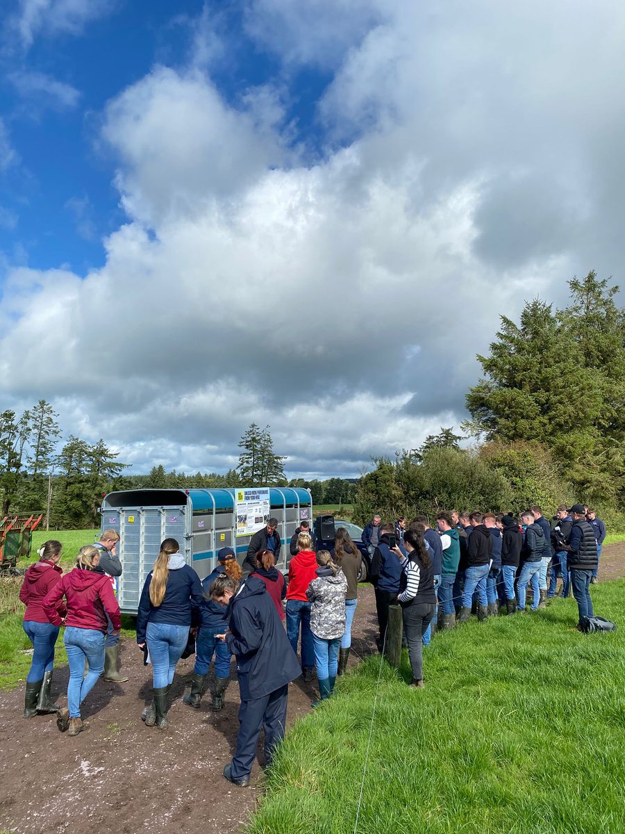 tirlan_'s tweet photo. Fantastic turnout at young farmer and student event on Tirlán award-winning farmer John Byrne on generational renewal week #ThriveWithUs https://t.co/0MYPjzgeg5