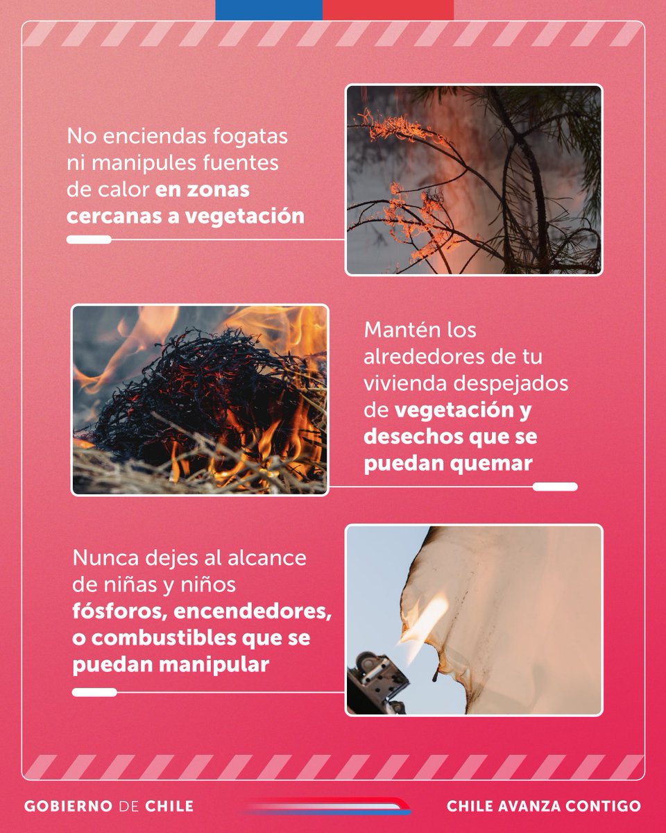 La mejor de combatir los incendios forestales, es no provocarlos. Sigue estos consejos y compártelos: