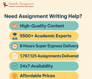 SampleAssignm's tweet image. Need assignment writing help?  Don’t stress! SampleAssignment is the best website to get expert guidance & top-quality work.  #AssignmentHelp #StudentSuccess Visit - sampleassignments.com