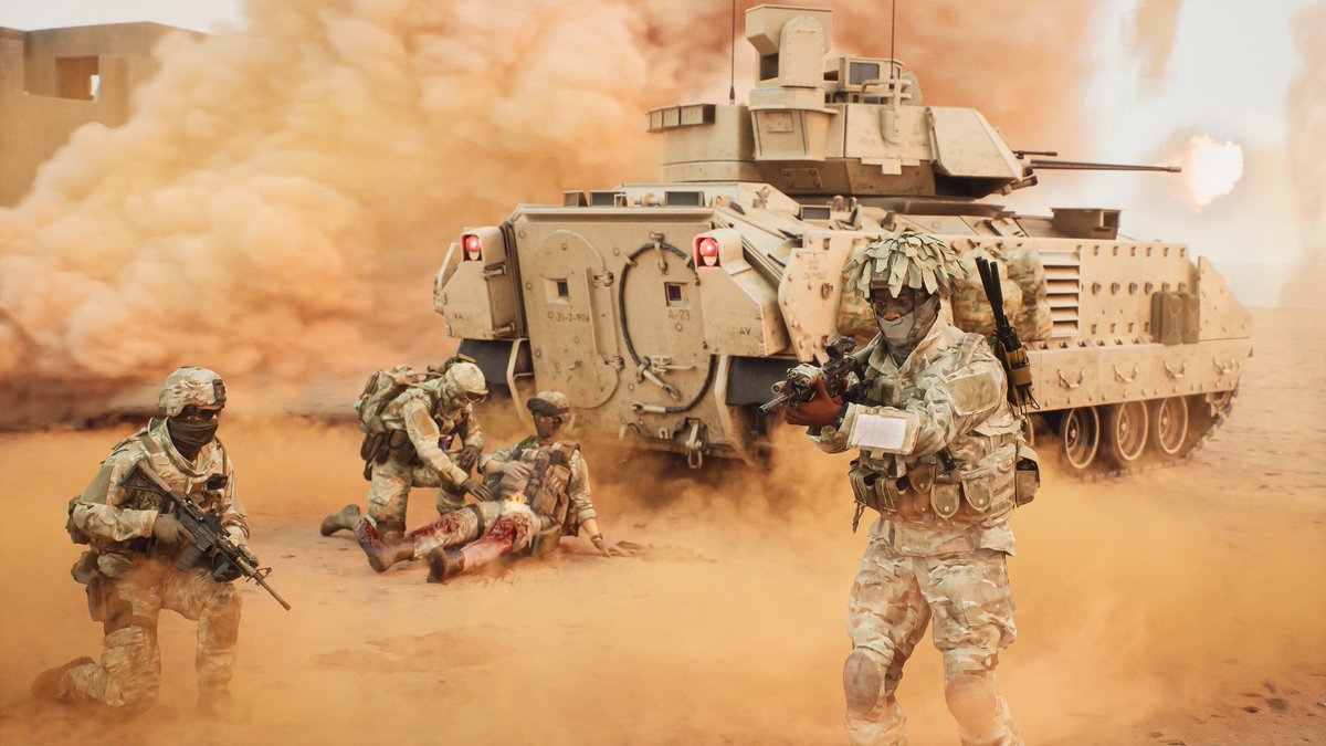 ma_mento's tweet image. Coyote Squad #UE5 #UnrealEngine5 #BF6 #3dart