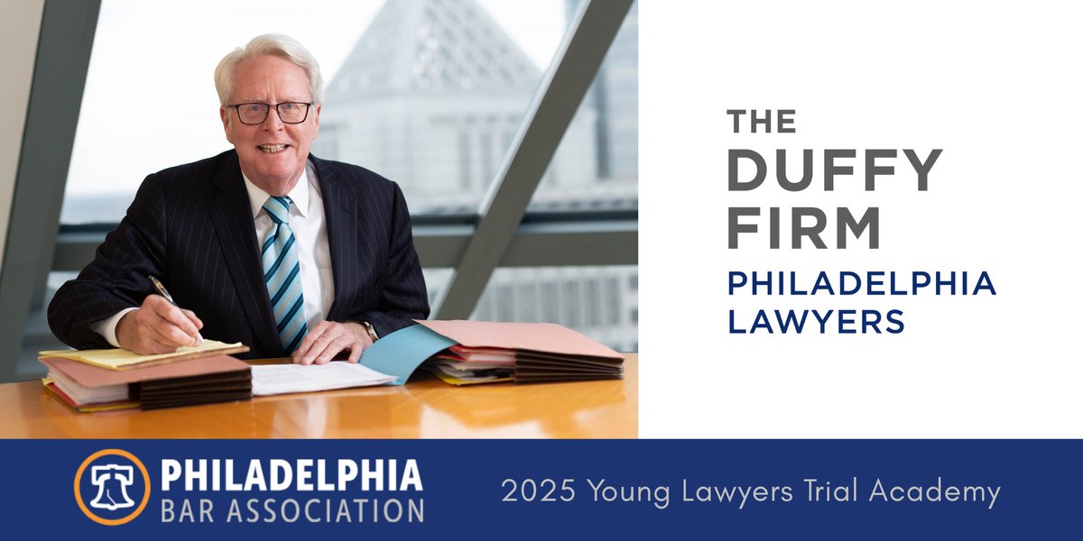Tom Duffy presented on the art of closing arguments for the <a href="/PhilaBar/">Philadelphia Bar Association</a> 2025 Young Lawyers Trial Academy. Click here for the story: duffyfirm.com/news/duffy-sha…

#Top #Philadelphia #Injury #Litigators