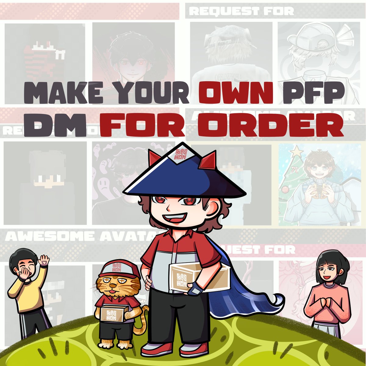 My commission for Roblox PFP and Minecraft PFP
Thanks for trust my work.trusting