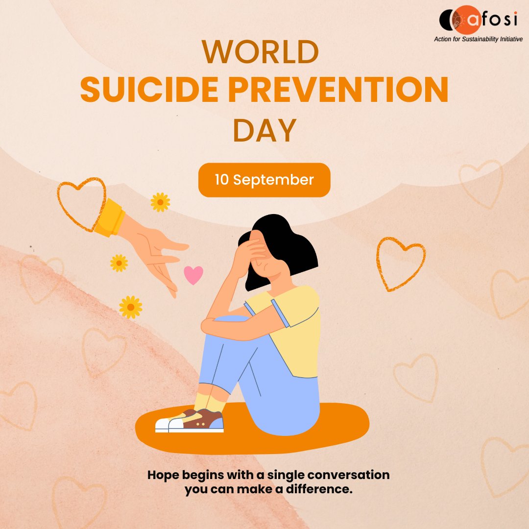 Today is World Suicide Prevention Day. Let’s change the narrative, break the stigma, and remind each other that no one has to face their struggles alone. A simple “How are you really?” could save a life.

#WorldSuicidePreventionDay #YouMatter
