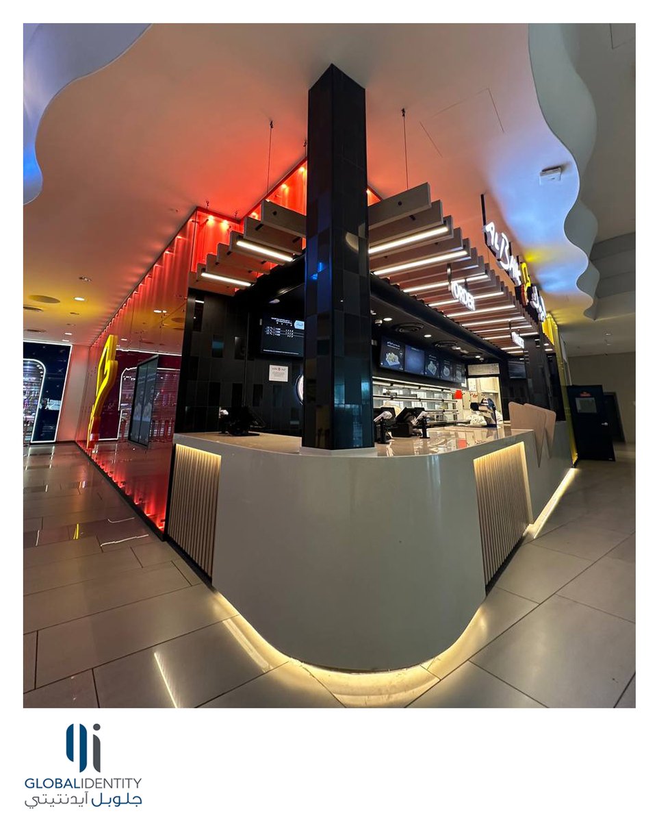 globalidentityC's tweet image. ALBAIK | The Avenues Mall - Fitted out by Global Identity Co. 
#albaik #restaurent #avenuesmall #fitout #finishes #global #identity #kuwait #construction #design