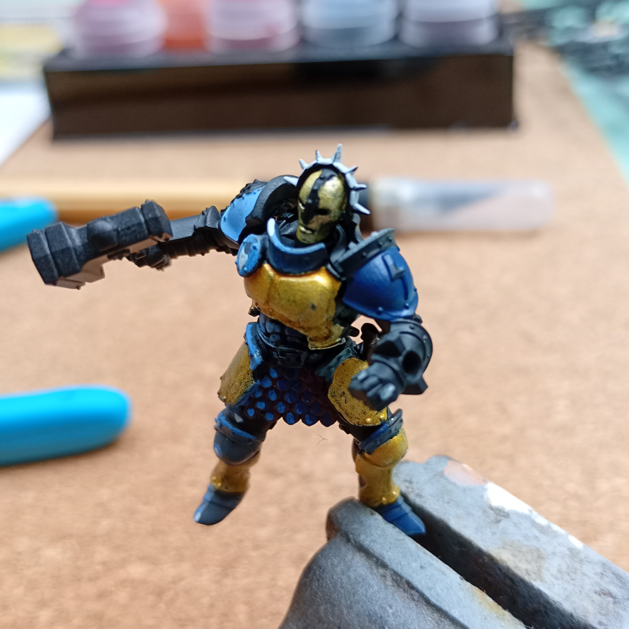 HEATHENCOMICS's tweet image. Another Miniature from Age of Sigmar, work in progress
#WarhammerArt #warhammer #WarhammerCommunity #miniaturepainting #miniaturia #miniature