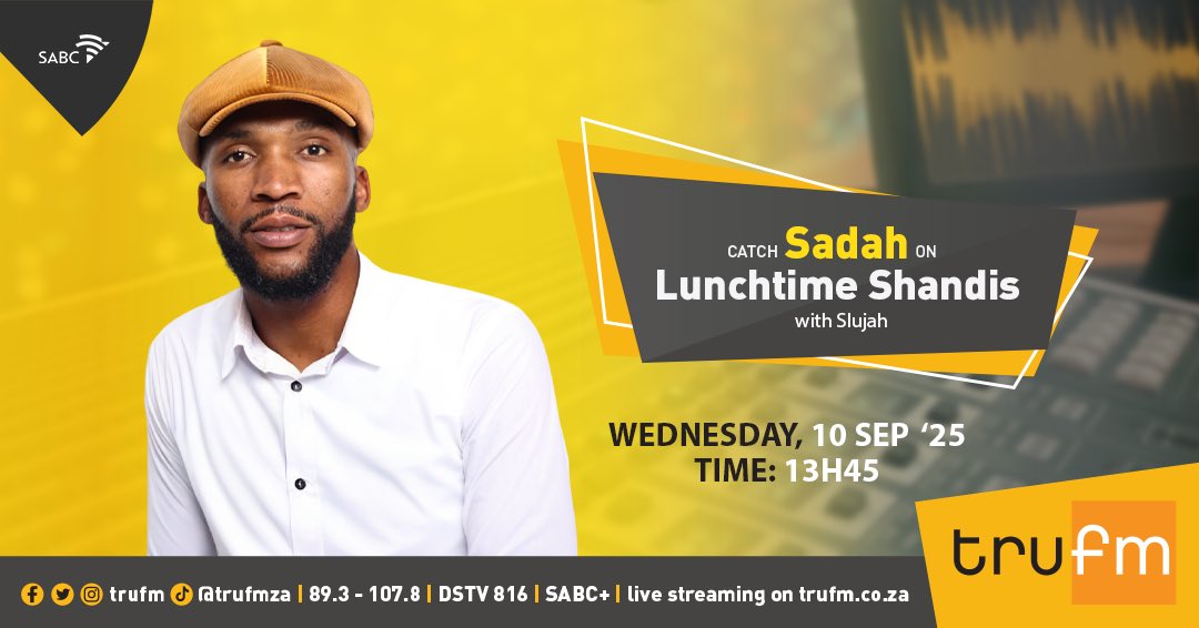 trufm's tweet image. #Representer

Willowvale stand up. 💃🏿💃🏿💃🏿

Eastern Cape’s own Sanda H joins us to talk about his brand-new single #Ndixolele 🎶🔥 

#LunchTimeShandis