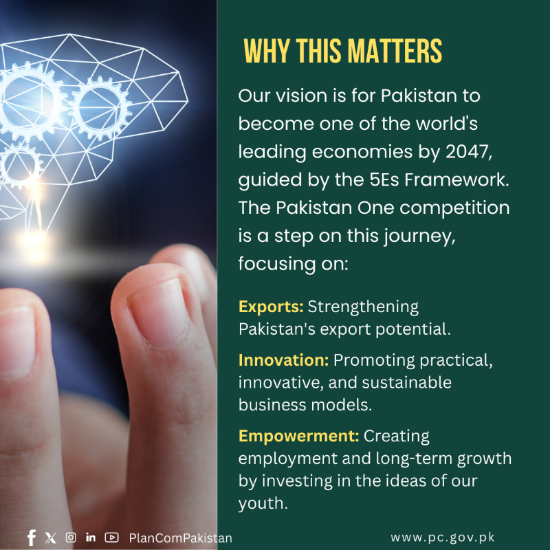 PlanComPakistan's tweet photo. Got a game-changing idea? Pakistan One National Business Plan Competition is your chance to shine!

🏆 PKR 5 Million Grand Prize
➡️ Mentorship from top industry leaders
➡️ Global recognition

⏳ Deadline: Sept 30, 2025
Apply now: https://t.co/IdvWlrGcAx