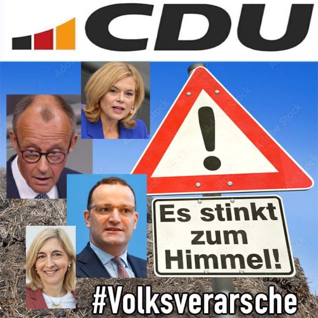 <a href="/djpr/">DJ P.R. 🙄</a> Für mich ist die eindeutig rechts verortet und ihre angebliche Neutralität nicht vorhanden 🤨
#KlöcknerRücktritt #NieMehrCDUCSU #NiemalsFCKAfD #FCKNZS