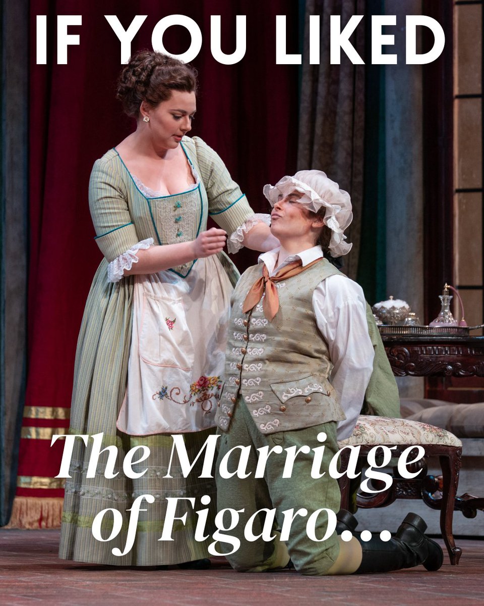 sarasotaopera's tweet photo. If you liked The Marriage of Figaro, you’ll love Così fan tutte! 🎭
Disguises, tricks, and playful deception run wild in 18th-century Naples—Mozart’s sparkling music makes every twist a delight. 💕
Oct 31–Nov 15 🎟 Tickets https://t.co/K7WZvteBc4 https://t.co/5k3sKUFxXM
