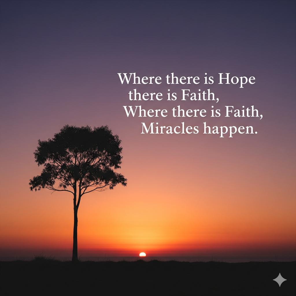 dourix's tweet image. "Where there is Hope there is Faith, Where there is Faith, Miracles happen" ~unknown
#hope #faith #miracles #believe #PositiveVibes