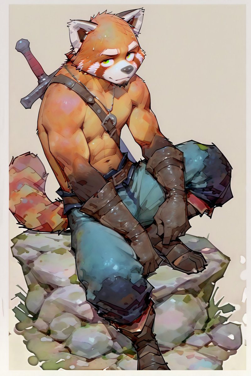 Kemono_AI_Lab's tweet image. #StableDiffusion #AIart #kemono #furry