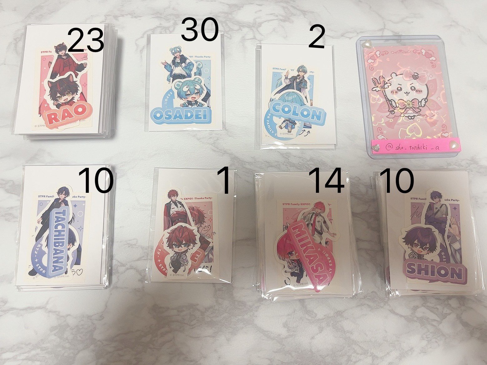 アイドルグッズ　詰め合わせ ※都内手渡し取引可 しゅり@取引 (@shrimp_trade) / X