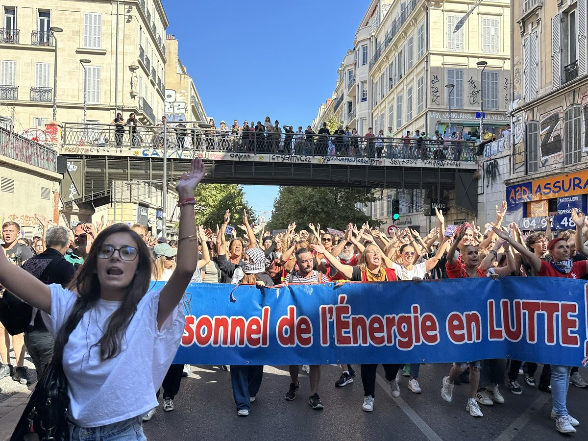 Le #10septembre2025 à Marseille #BloquonsTout