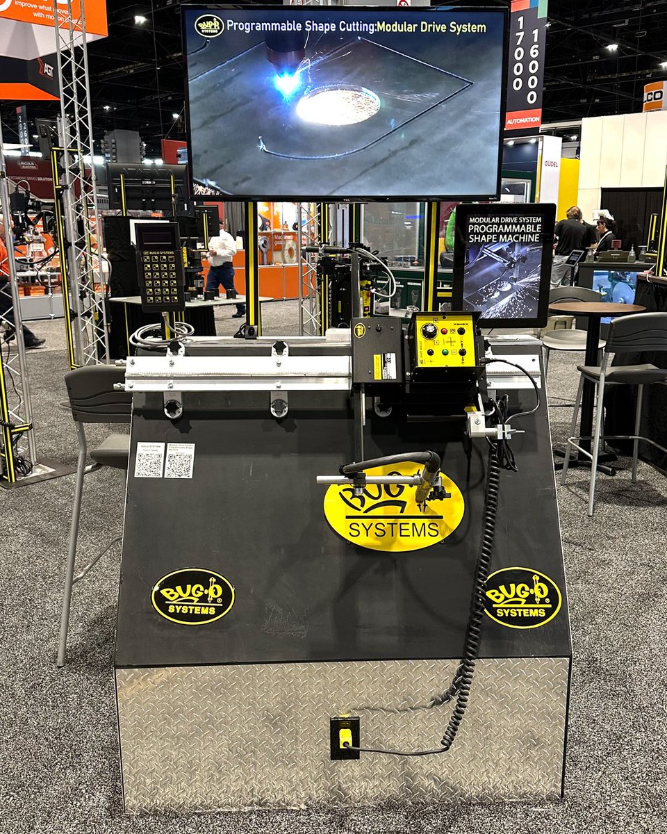 BugOSystems's tweet image. Third time's a charm! Today's the 3rd day of FABTECH. If you didn't make it to our booth yet, stop by today and see us in Booth B13023! Let us help you become more productive and profitable in your fabricating. #BugoSystems #MadeInUSA #FABTECH2025 #metalforming #fabricating
