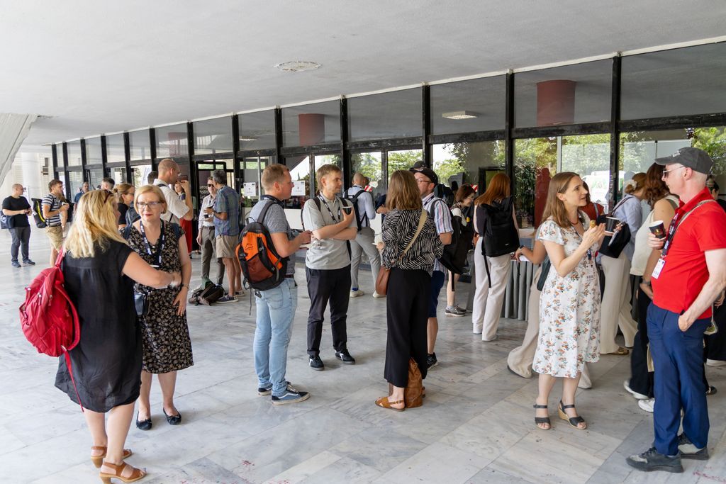 ECPR's tweet photo. 📢  The 2025 General Conference gallery is LIVE #ecprgc25
📸 Browse through our snapshots and see if you can spot yourself 👇 
🔗 https://t.co/zsLo2wKXDN https://t.co/MwhoW1zeid